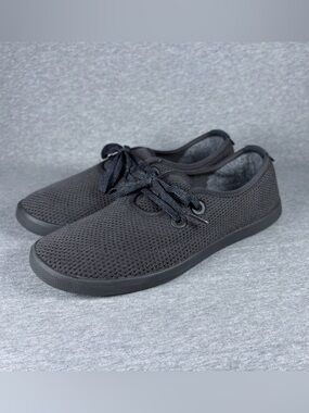 Allbirds Tree Skipper Shoes Dark Gray Mens Size 8 Boat Walking Sneakers Comfy